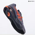 ASICS Gel-Resolution X Clay ανδρικά παπούτσια τένις γκρι-μωβ/ πορτοκαλί nova 15