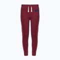 Παιδικό παντελόνι GAP V-Fall Fash Logo Jogger βαθύ κόκκινο γρανάδι