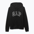 Γυναικείο φούτερ GAP French Fullzip Logo Hoodie true black 3