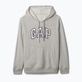 Γυναικείο φούτερ GAP Heritage French Logo Hoodie light heather grey 3