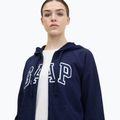 Γυναικείο φούτερ GAP French Fullzip Logo Hoodie navy 4