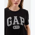 Γυναικεία μπλούζα GAP Logo Slub Tee black 4