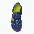 Σανδάλια juniorskie KEEN Seacamp II CNX blue depths/chartreuse 6