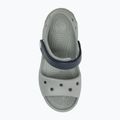 Παιδικά σανδάλια Crocs Crockband Kids Sandal light grey/navy 5