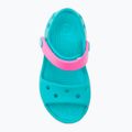 Crocs Crockband Παιδικά σανδάλια digital aqua 6