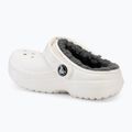 Crocs Classic Lined Clog Παιδικά σανδάλια λευκό/γκρι 4