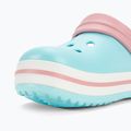 Παιδικές σαγιονάρες Crocs Crocband Clog ice blue/white 9