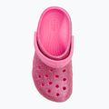 Crocs Classic Glitter Clog ροζ λεμονάδα παιδικές σαγιονάρες 7