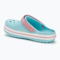 Παιδικές σαγιονάρες Crocs Crocband Clog ice blue/white 4