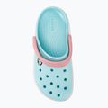 Παιδικές σαγιονάρες Crocs Crocband Clog ice blue/white 7