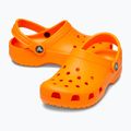 Παιδικές παντόφλες Crocs Classic Clog T orange zing 11