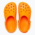 Παιδικές παντόφλες Crocs Classic Clog T orange zing 12