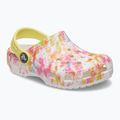 Παιδικά Crocs Classic Tie-Dye Graphic Clog T λευκό 206994-83B σαγιονάρες 11