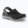 Παιδικές παντόφλες Crocs LiteRide 360 black/slate grey 2