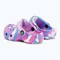 Crocs Classic Marbled Clog T πολύχρωμα παιδικά σανδάλια 206838-102 4