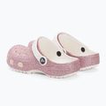 Crocs Classic Glitter Clog λευκά/ελατήριο παιδικές σαγιονάρες 5