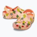 Παιδικές σαγιονάρες Crocs Classic Pool Party Clog K πορτοκαλί 207826-83E 16