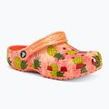 Παιδικές σαγιονάρες Crocs Classic Pool Party Clog K πορτοκαλί 207826-83E