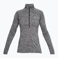 Under Armour Tech 1/2 Zip γυναικείο φούτερ - Twist μαύρο/μαύρο/μεταλλικό ασήμι 4