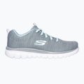 SKECHERS Graceful Twisted Fortune γυναικεία αθλητικά παπούτσια προπόνησης γκρι/μιντώ 8