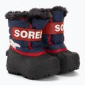 Sorel Snow Commander παιδικές μπότες χιονιού nocturnal/sail red 4