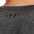 Under Armour Tech 2.0 carbon heather/μαύρο ανδρικό μπλουζάκι προπόνησης 3