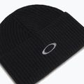 Χειμερινός σκούφος Oakley Ellipse Ribbed Beanie blackout 3