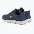 SKECHERS Track Knockhill ανδρικά παπούτσια προπόνησης navy/πορτοκαλί 4