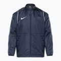 Παιδικό μπουφάν ποδοσφαίρου Nike Park 20 Rain Jacket οψιδιανό/λευκό/λευκό