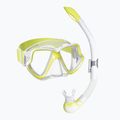 Σετ κολύμβησης Mares Combo Wahoo Neon yellow/white/clear 411779BB