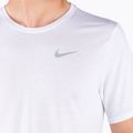 Ανδρικό μπλουζάκι προπόνησης Nike Dri-FIT Miler λευκό CU5992-100 4