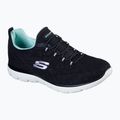 Γυναικεία αθλητικά παπούτσια προπόνησης SKECHERS Summits Leopard Spot black/aqua 7