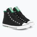 Converse Chuck Taylor All Star Hi μαύρα/πράσινα/πρίμα ροζ αθλητικά παπούτσια 4