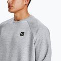 Ανδρικό φούτερ Under Armour Rival Fleece Crew mod grey light heather/μαύρο 4