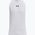 Under Armour Baseline Cotton Tank 100 ανδρική φανέλα μπάσκετ λευκό και μαύρο UAR-1361901100-100 5