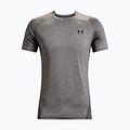 Ανδρικό μπλουζάκι προπόνησης Under Armour HeatGear Armour Fitted γκρι 1361683 5