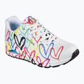 Γυναικεία παπούτσια SKECHERS JGoldcrown Uno Spread The Love white/multicolor 8