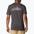 Columbia Tech Trail Graphic Tee ανδρικό πουκάμισο πεζοπορίας μαύρο 1930802 4