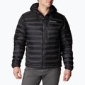 Ανδρικό Columbia Pebble Peak Down Hooded Jacket Μαύρο 2008315