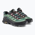 Γυναικείες μπότες πεζοπορίας Merrell Moab Speed GTX μπλε J067008 4