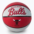 Wilson NBA Team Retro Mini Chicago Bulls μπάσκετ WTB3200XBCHI μέγεθος 3