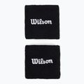 Βραχιολάκια τένις Wilson Wristband 2 τεμάχια μαύρα. 2