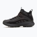 Ανδρικά παπούτσια πεζοπορίας Merrell Moab Speed 2 Mid Gtx black 10