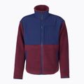 Marmot Wiley Polartec ανδρικό fleece φούτερ μπορντό και μπλε M13190