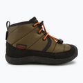 KEEN Howser II Chukka WP παιδικές μπότες σκούρα ελιά/χρυσή φλόγα 2