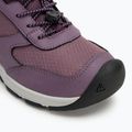 Παιδικά παπούτσια πεζοπορίας KEEN Skua Mid WP JR black plum/plum perfect 7