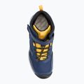 Παιδικά παπούτσια πεζοπορίας KEEN Skua Mid WP JR naval academy/yolk yellow 5