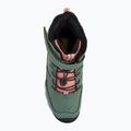 KEEN Skua Winter WP παιδικές μπότες χιονιού dark forest/rose elegance 5