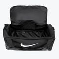 Nike Brasilia τσάντα προπόνησης 9.5 60 l μαύρο/μαύρο/λευκό 9