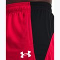 Under Armour Baseline 10In 600 ανδρικό σορτς μπάσκετ κόκκινο 1370220-600-LG 4